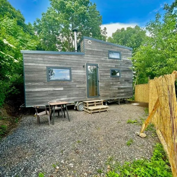 Tiny house chaleureuse en Matheysine，位于Saint-Jean-de-Vaux的酒店