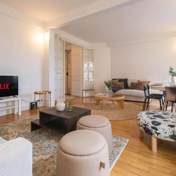 Haussmann Flat - Jardin des Plantes 6 Guests, hotel v Paříži