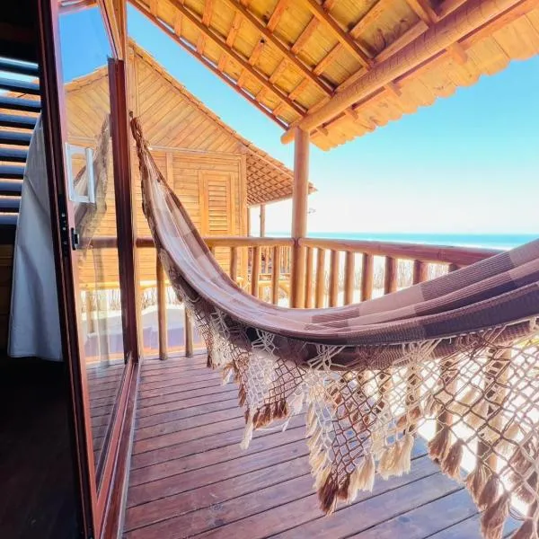 Chalet Paraiso Canoa 3 na praia - Canoa Quebrada, hotel en Aracati