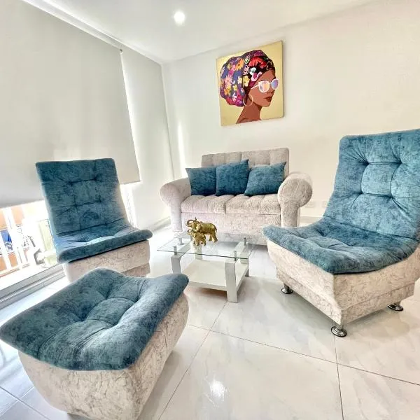 Loft Moderno con aire , con piscina T12, hotel in Neiva