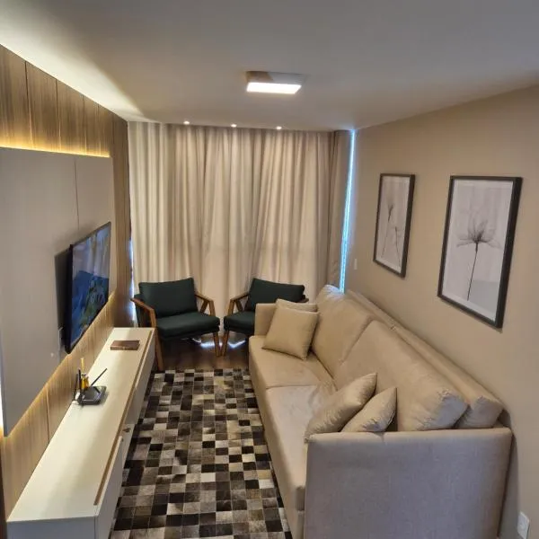 Luxo e Lazer Apto 2Qtos 1 Suíte AC e Rooftop, khách sạn ở Belém