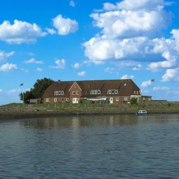 Gästehaus Bi de Ley, hotel v destinaci Langeneß