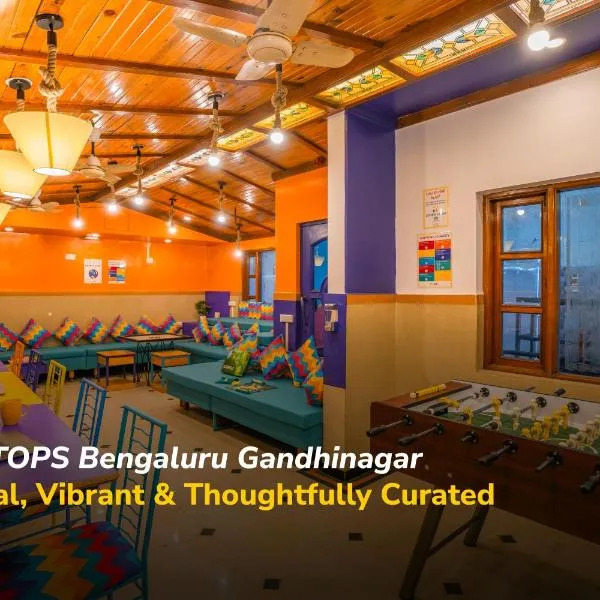 goSTOPS Bengaluru, Gandhi Nagar Majestic - Private Rooms & Dorms, hotel in Bangalore