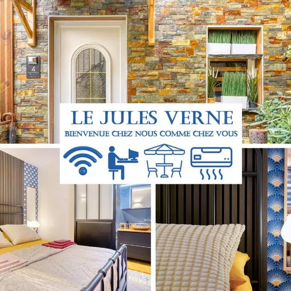 PARIS-JulesVERNE-Bienvenue-Terrasse-Netflix, Hotel in Pantin