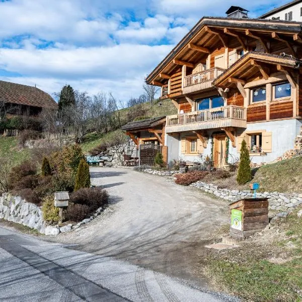 Tié No Appartement Chaleureux, hotel in Manigod