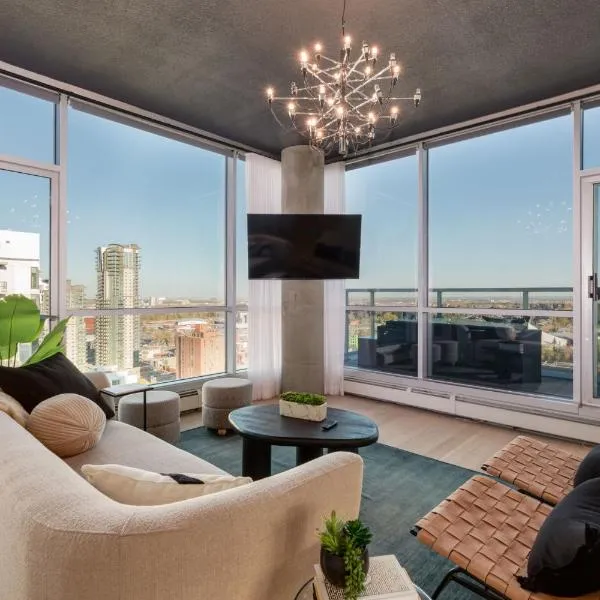 2 Storey Penthouse Panoramic Views Parking Stampede, hotel v destinácii Calgary