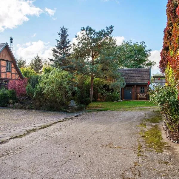 Blockbohlen-Haus auf Hof Verchen、Verchenのホテル