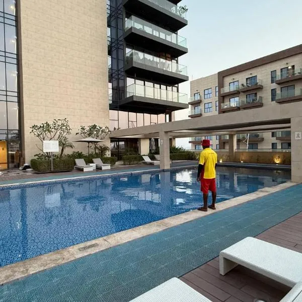 Sea-View 1BR in Saadiyat - Pool - GYM - Free Parking, ξενοδοχείο στο Άμπου Ντάμπι