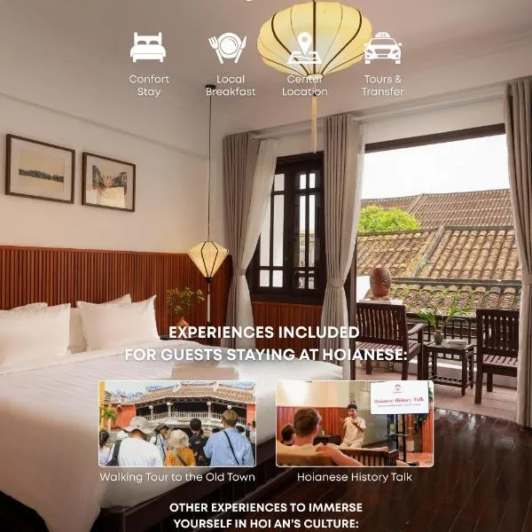 Hoianese Tranquil Heritage Hotel - A Member Of Hoianese Cultural Experiential Hotel、ホイアンのホテル