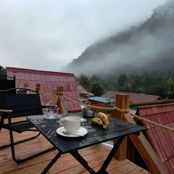 Mimosa Backpackers Hostel, hotel in Nongkhiaw