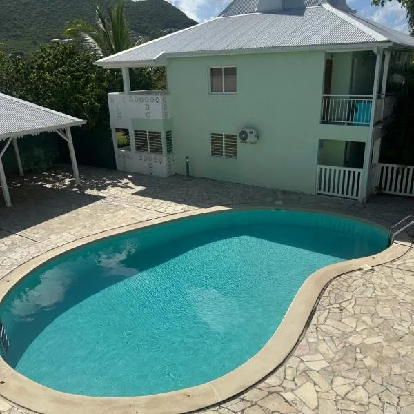 L'escale Bain Bleu, hotell Saint Martinis