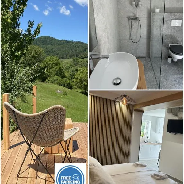 Studio apartment in nature with sauna, hotel in Postojna