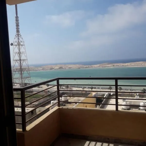مرسي مطروح شقه مفروشه سوبر مطله علي فيو بانوراما للبحر, hotel a Marsa Matruh