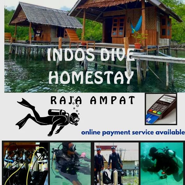 Indos Dive Homestay-Raja Ampat, hotel in Besir