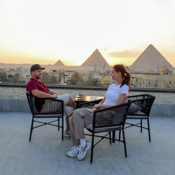 The Sacred Angle pyramids View, Hotel in Kairo