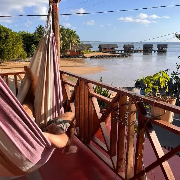 Le Chant des Vagues Île Sainte-Marie Madagascar Oceanfront Ecolodge & Whale Observatory, hotel i Andapanangoy