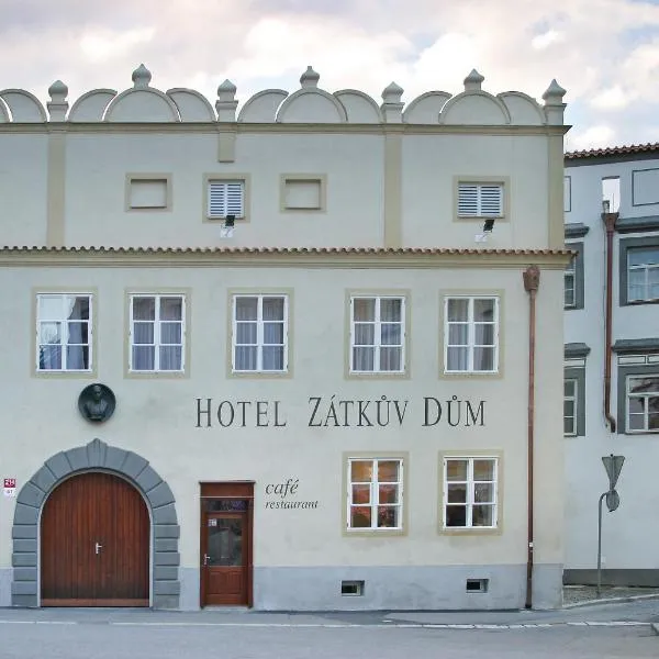 Hotel Zátkův dům, Hotel in Budweis