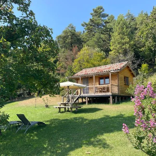 Mas des Poutres - Tiny house, hotel v destinaci Charmes-sur-lʼHerbasse