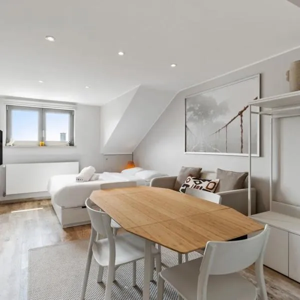 Modern Limpertsberg Studio Near City Center, hotel di Luxembourg