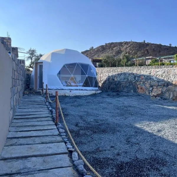 قبة سماء جبل شمس - qubat sama jabal shams、Jebel Shamsのホテル