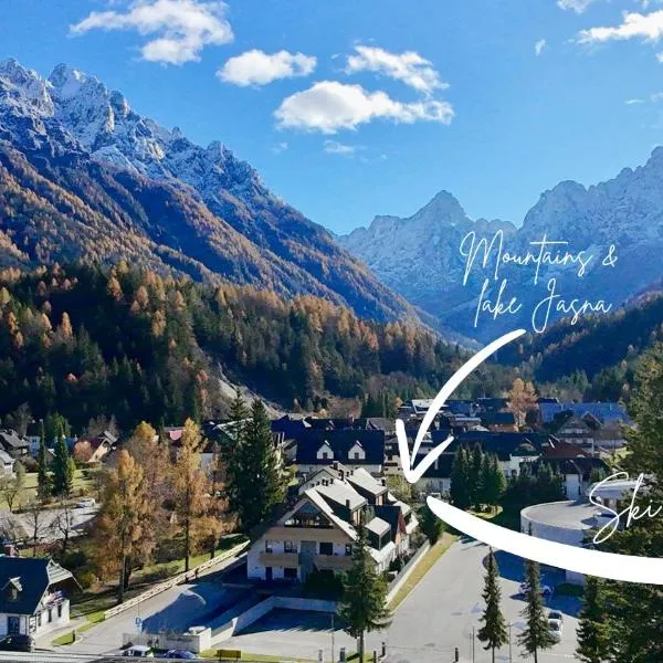 Vila Mojca SKI IN&OUT - Apartmaji Lena, hotel in Kranjska Gora