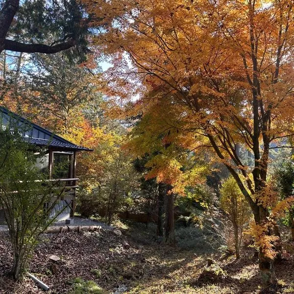 blue in green 飯田高原 cottage and cafe, hotel v destinaci Iida