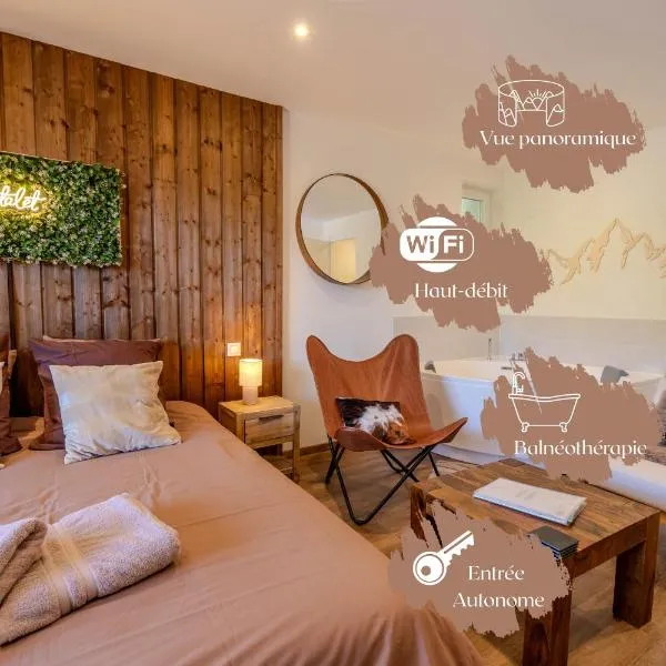 L'Ostalet suite luxe Jacuzzi, ξενοδοχείο στο Ax-les-Thermes