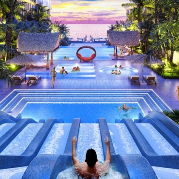 The Seafront Condotel - Apec Mandala,位于Ấp Thiẹn Ái的酒店