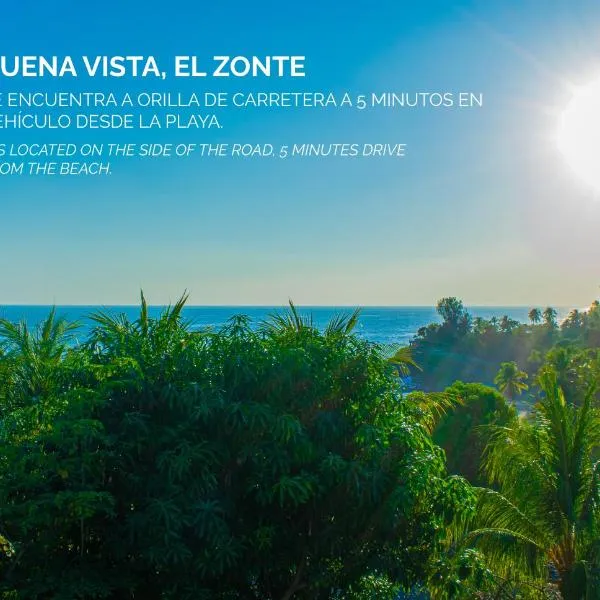 Buena Vista El Zonte、エル・ゾンテのホテル