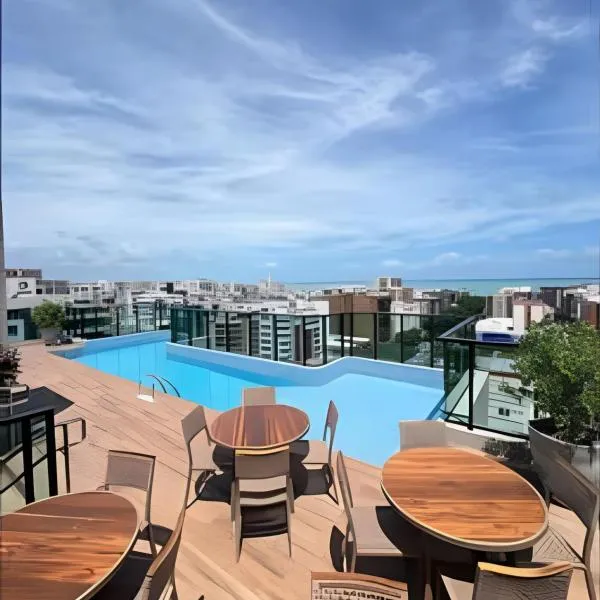 Apt sensacional Liv Residence pertinho da praia !, hotel em Maceió