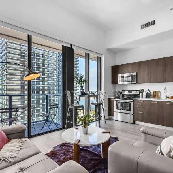 Downtown Luxe Studio Miami Skyline Retreat, hotel in Miami