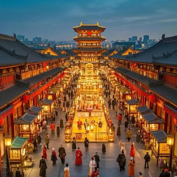 Engji M Hotel (Xi'an Yongning Gate Xiaozhai Branch), hotel u gradu Si'an