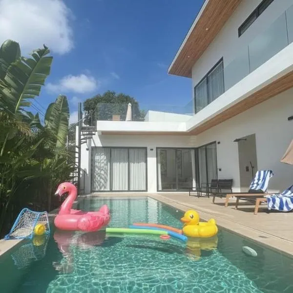 Kohkohnut villa 3BR Villa with Private Pool in Bophut Near Fisherman, hotel v destinaci Nathon Bay