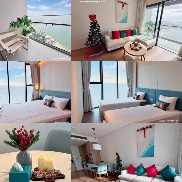 A La Carte Ha Long Oceanview Fireworksview Panoramic 2BR2WC suite with balcony, hôtel à Hạ Long