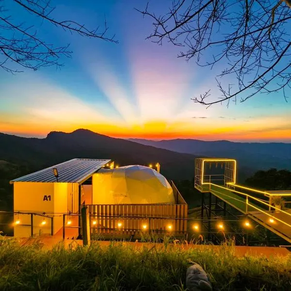 เอวาเเคมป์ ภูชี้ฟ้า Avacamp phuchifa, ξενοδοχείο σε Ban Seng Choi