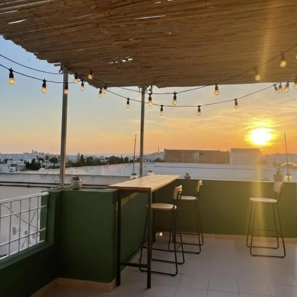 Hammamet में, होटल Roof top