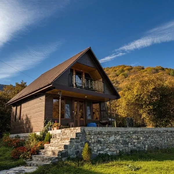 Pankisi Wooden Cottage, hotell sihtkohas Akhmety