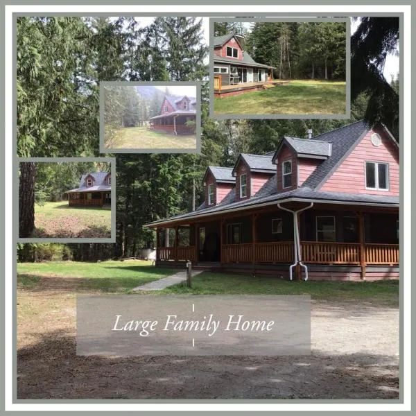 Charming 4-Bedroom Home in Bella Coola, hotel in Hagensborg