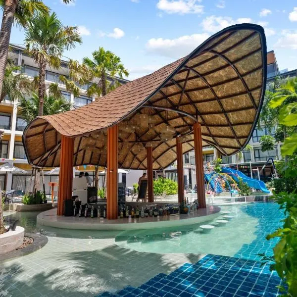 Pool View Wyndham Condo 1310, hotel em Nai Thon Beach