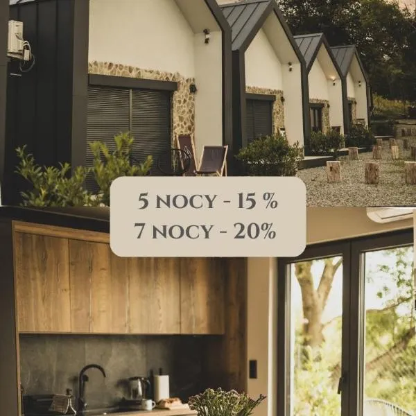 Sowie Chatki - domki z widokiem na Góry Sowie, Hotel in Sokolec