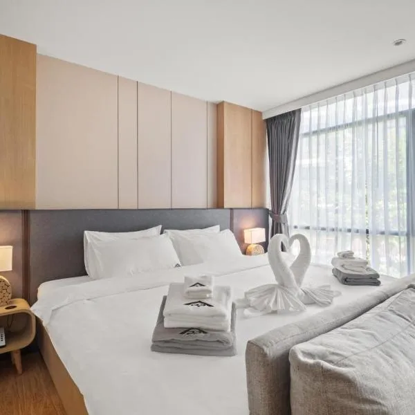 1412 Wyndham Gardens Elegant Pool Condo, hotel in Nai Thon Beach