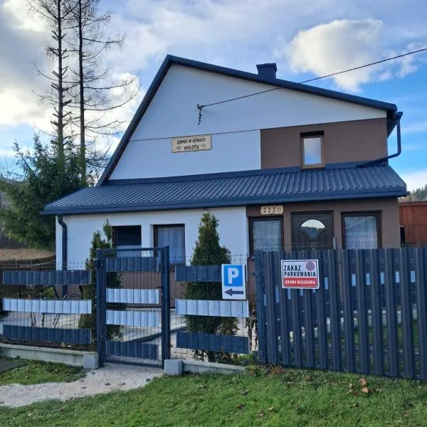 Domek w górach Wioletta, hotel in Rycerka Górna