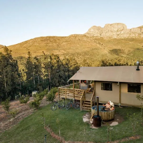 AfriCamps at Doolhof Wine Estate, hotel in Wellington