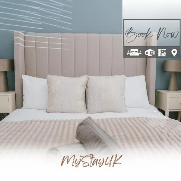 3BR House By MyStayUK Short Lets & Serviced Accommodation Manchester With Free Wifi & Free Parking, hôtel à Manchester