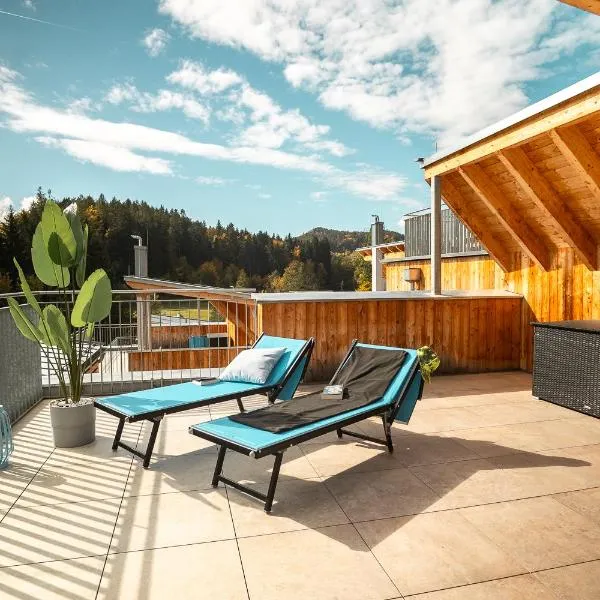 OpenSky Wörthersee Lodge, hôtel à Pörtschach am Wörthersee