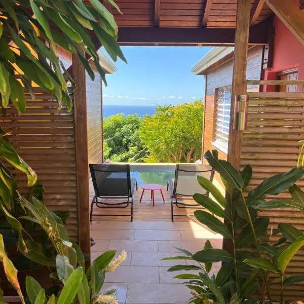 PomKajou - Les lodges Racines é Zel, hotell sihtkohas Vieux-Fort