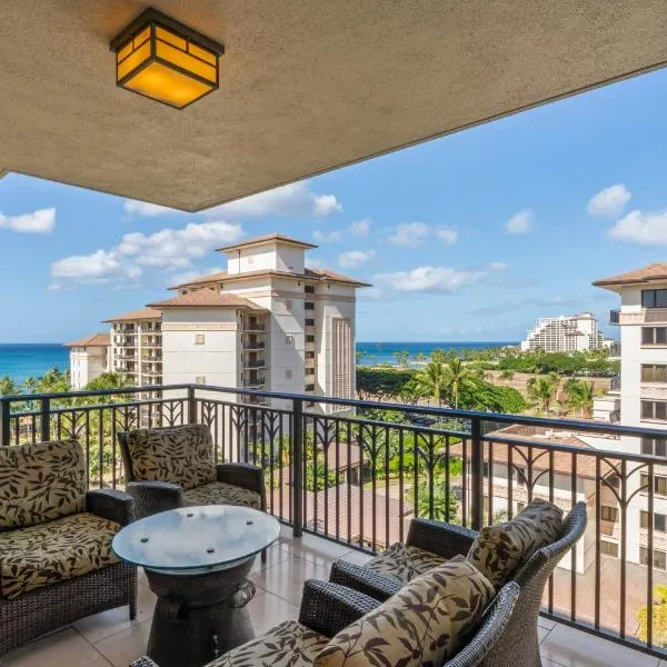 Beach Villas at Ko Olina 8th floor Ocean View, hotel en Kapolei