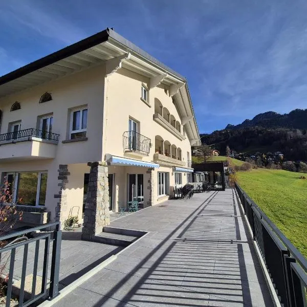 Résidence Bellevue - Hôtel et Studios, ξενοδοχείο σε Charmey