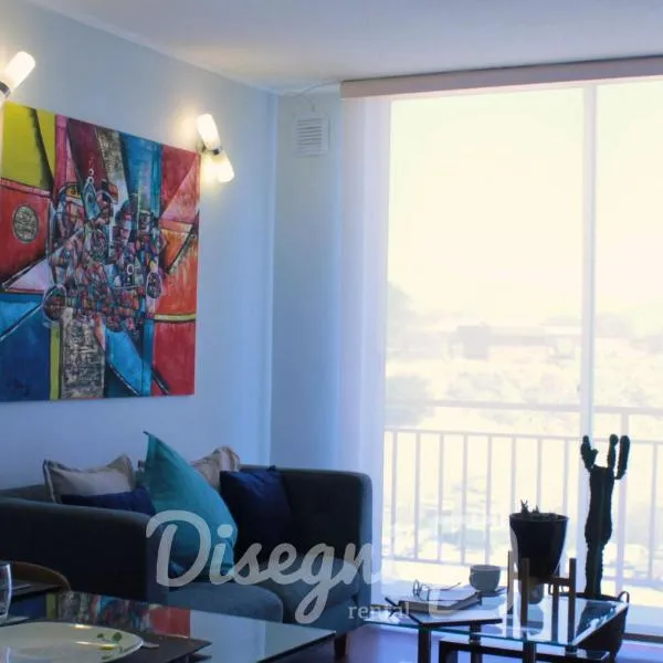 Disegni 04 - Departamento 2 habitaciones Copiapó, Avenida Francisco de Aguirre, hotel in Copiapó