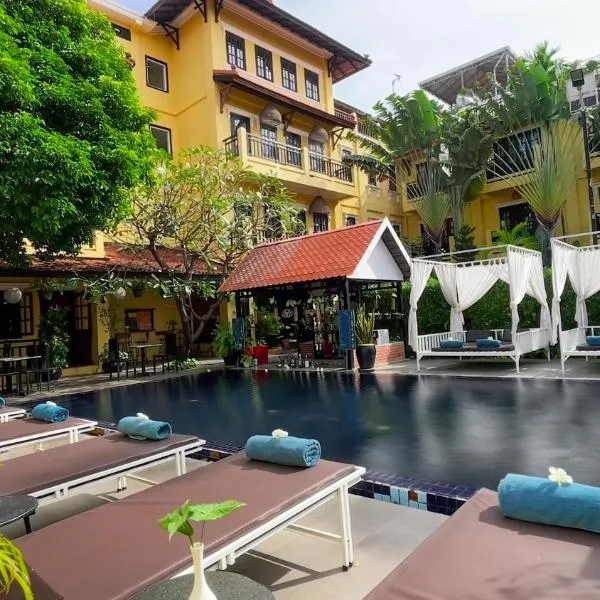 Villa Indochine d'Angkor, ξενοδοχείο στο Σιέμ Ριπ